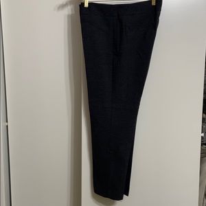 Ann Taylor Signature Navy Blue Ankle Length Pants